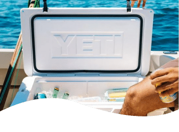 YETI coolers