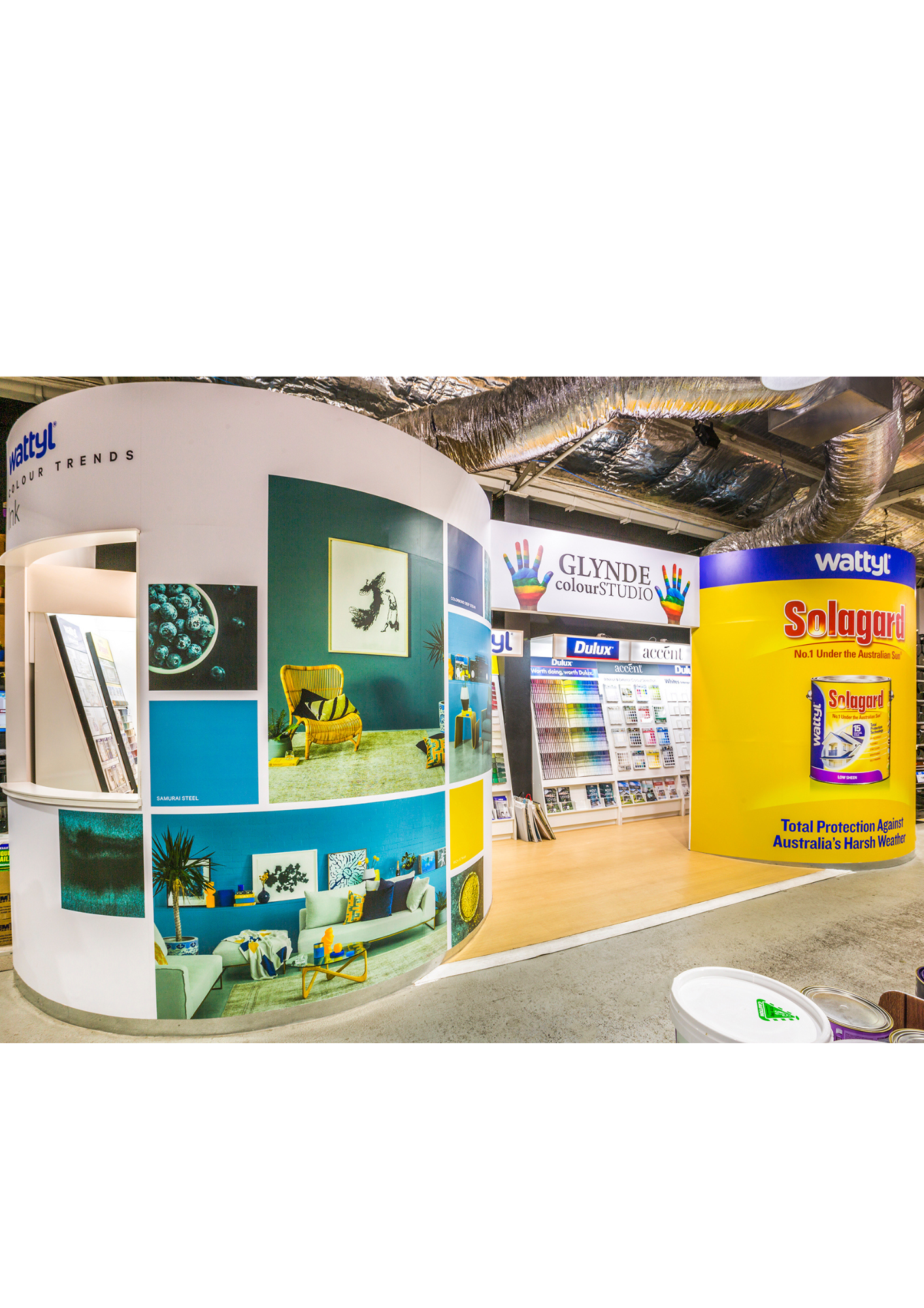Paint colour matching service at Glynde Mitre 10