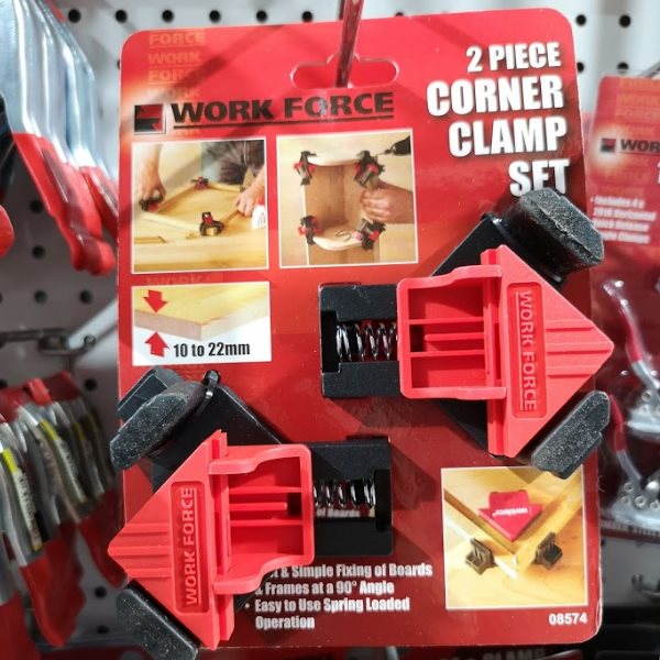 work force 2pce corner clamp set