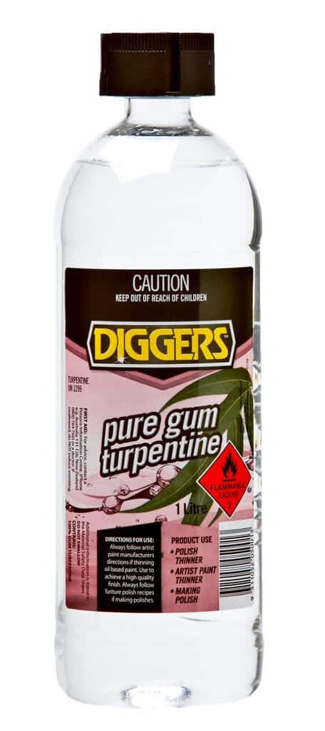 DIGGERS™ Pure Gum Turpentine - Diggers Australia