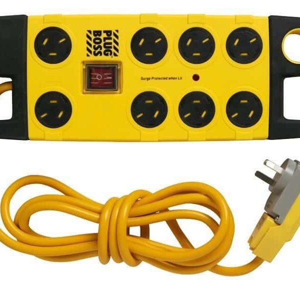 POWERBOARD 8 OUTLET SURGE PLUG BOSS - Image 1