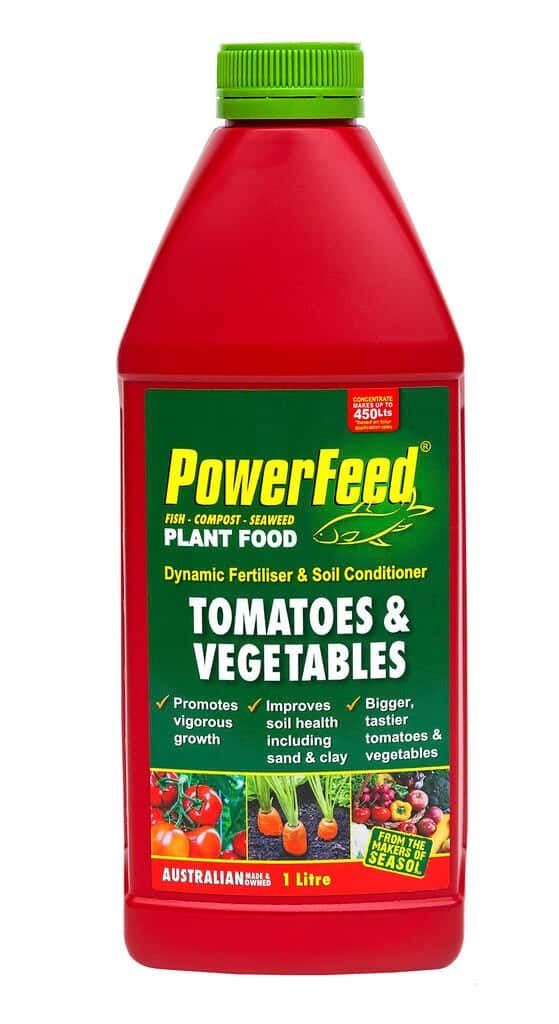 Fertiliser Powerfeed Vegies Concentrate 1L