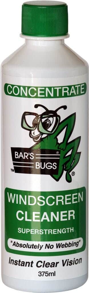 Cleaner Liquid Windscreen 375Ml Bars Bugs