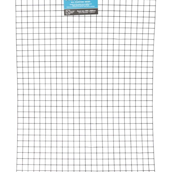 PANEL PVC BLACK 600MM X 900MM (25 X 2.5MM) - Image 1