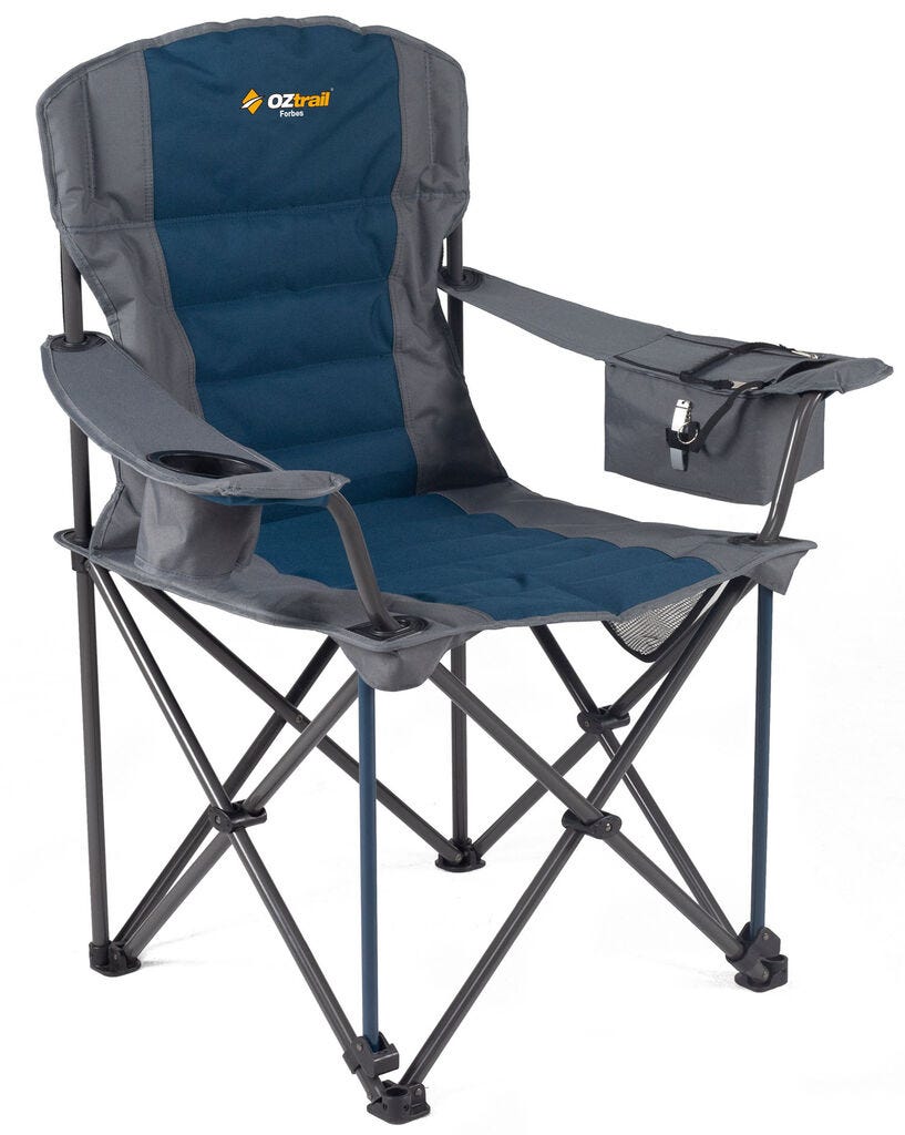 CHAIR CAMPING FORBES OZTRAIL + ARM ACCESS. 21