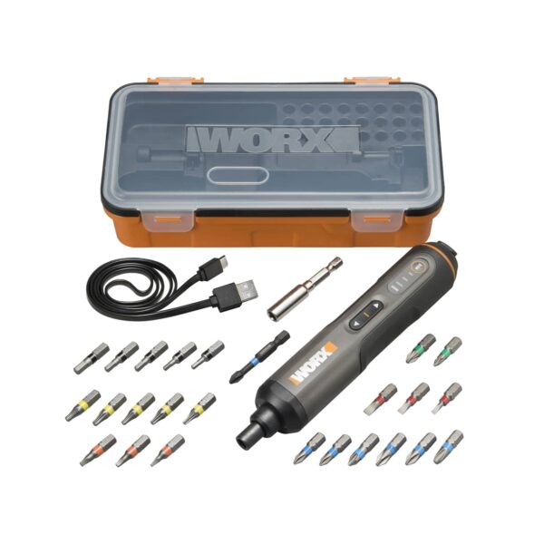 SCREWDRIVER C LESS 4V 24 PCE WX240 WORX