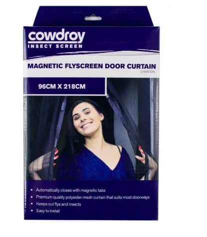 Cowdroy Magnetic Flyscreen Door Curtain